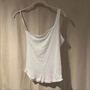 The Line by K White One Shoulder Top Size Small